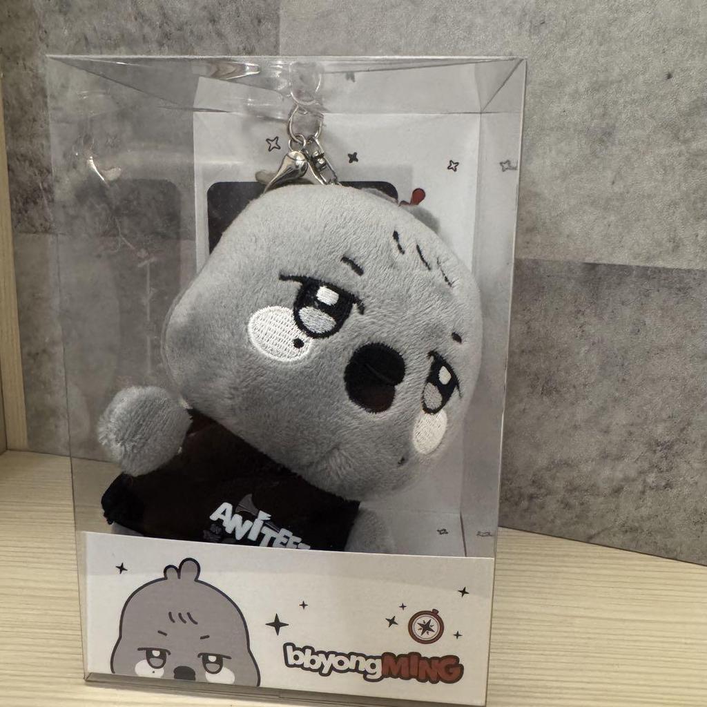 [USED] ATEEZ Mingi ANITEEZ Plush Key Ring Byunmin