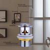 Zinc Alloy and Stainless Steel Pop-up Drains for Modern Bathroom Sink Drainage Systems