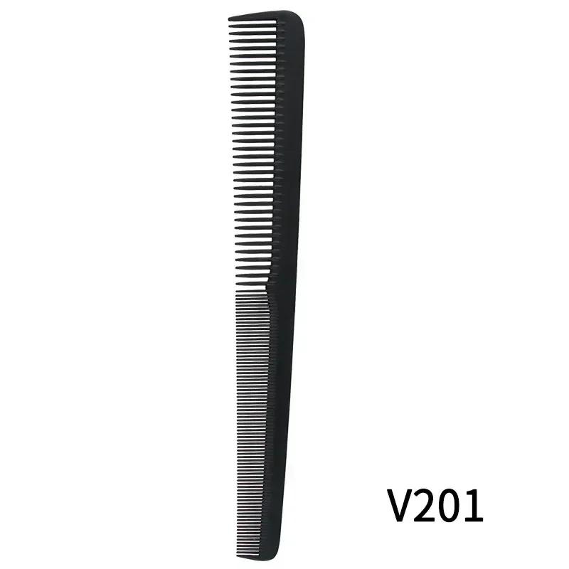 5 Pieces Black Anti-static and heat-resistant hairdressing comb Portable Styling for Men Women