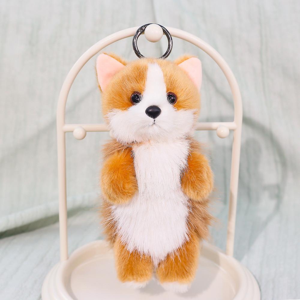 Plush Keychain Dog Toy With Pp Cotton For Kids And Adults