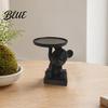 Art Decor Collectible 3D Printed Polar Bear Storage Tray Cute Animal Ring Holder & Jewelry Dish Minimalist Desk Organizer for Keys Coins Trinkets,
