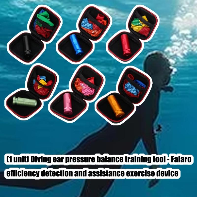 Dispositivo di Allenamento per l'Equalizzazione Subacquea Allenatore per l'Equalizzazione delle Orecchie Scuba Allenatore per l'Equilibrio della Pressione Auricolare