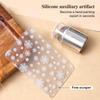 Jelly Silicone Nail Stamper With Scraper Transparent Nail Templates Stamp For Stamping Polish Printing Manicure Tools