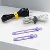Silicone Cable Tie Earphone Phone Charger Computer Power Cord Bundling