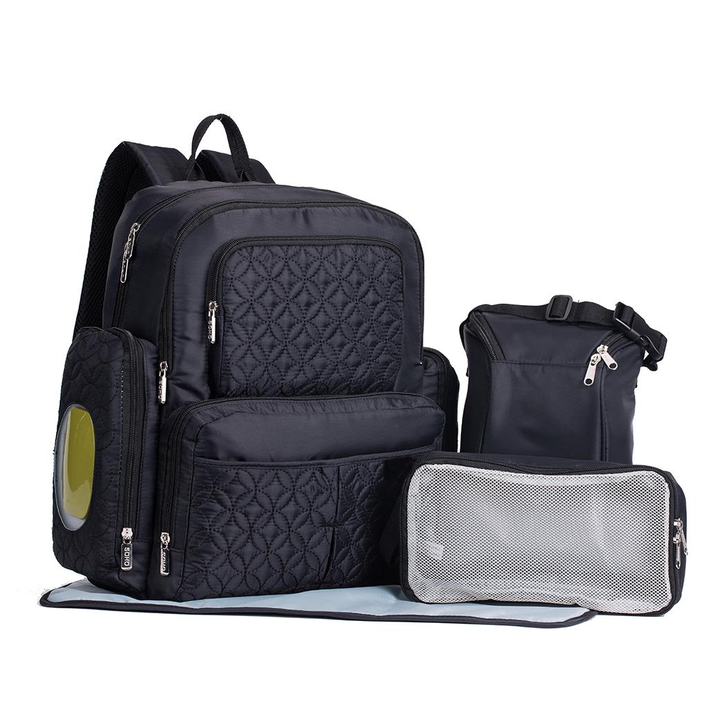 Buy SOHO Diaper Bag Backpack for Mom Dad with Stroller Straps