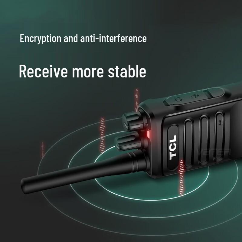 

TCL HT6 Plus Professional 5W Long-Range Walkie-Talkie (2-Pack) (CN version)