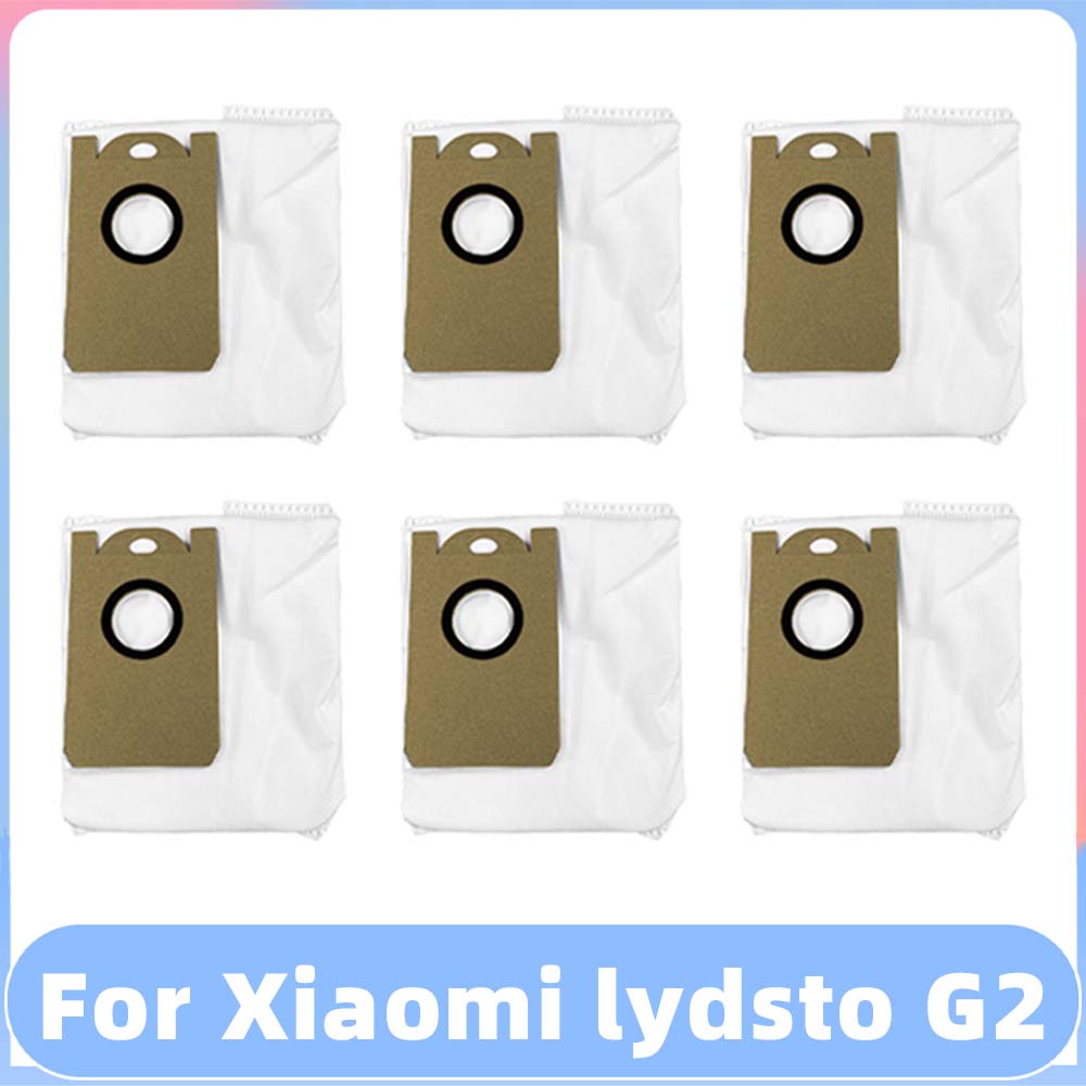Compatible for Xiaomi Lydsto G2 Main Side Brush Hepa Filter Mop Cloths Rag Dust Bag Replacement Accessory Kit Spare Part