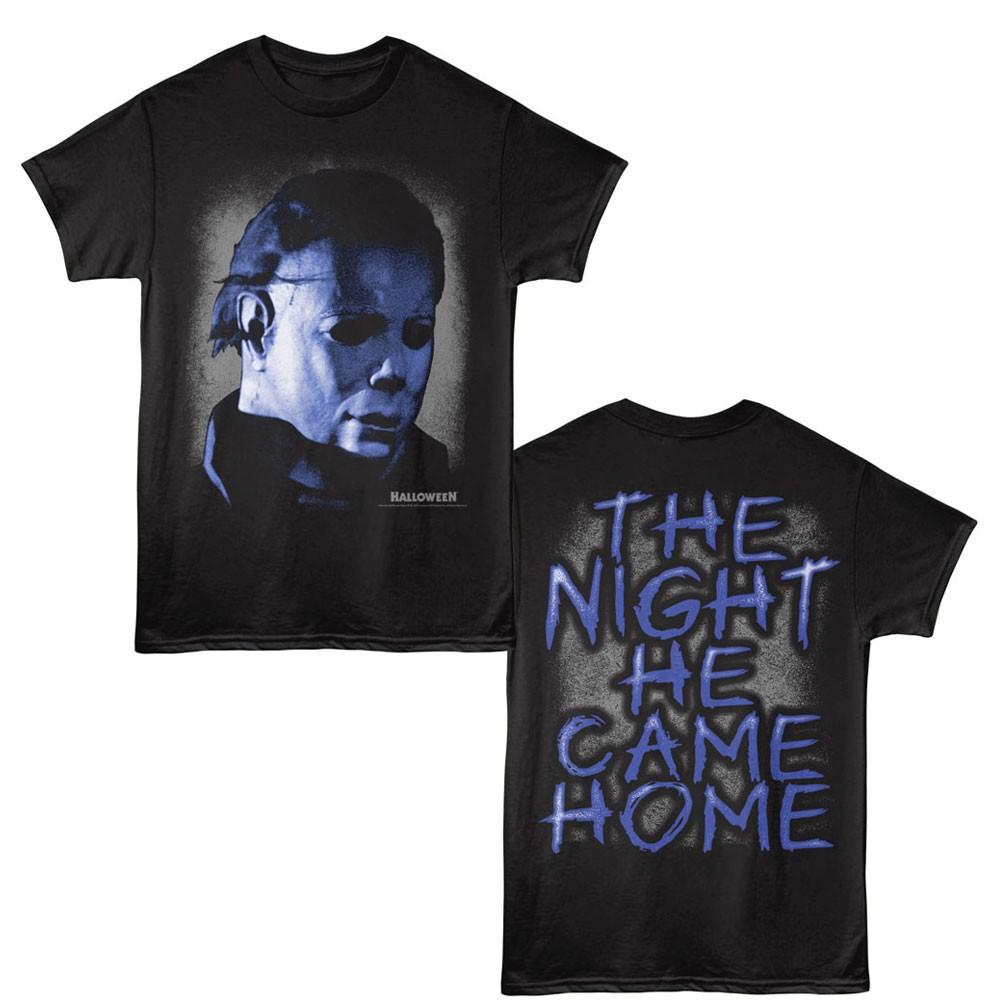 Halloween Movie Michael Myers Face The Night He Came Home Men T Shirt XXXL