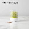 Mini Bean Sprouter Reusable Sprouting Jar Kit Sprouts Growing Bottle Pea/Mung Bean/Alfalfa/Wheat Sprouting Device Clear Lid