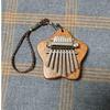 8-Note Mini Kalimba Thumb Piano for Kids - Solid Wood & Crystal Design