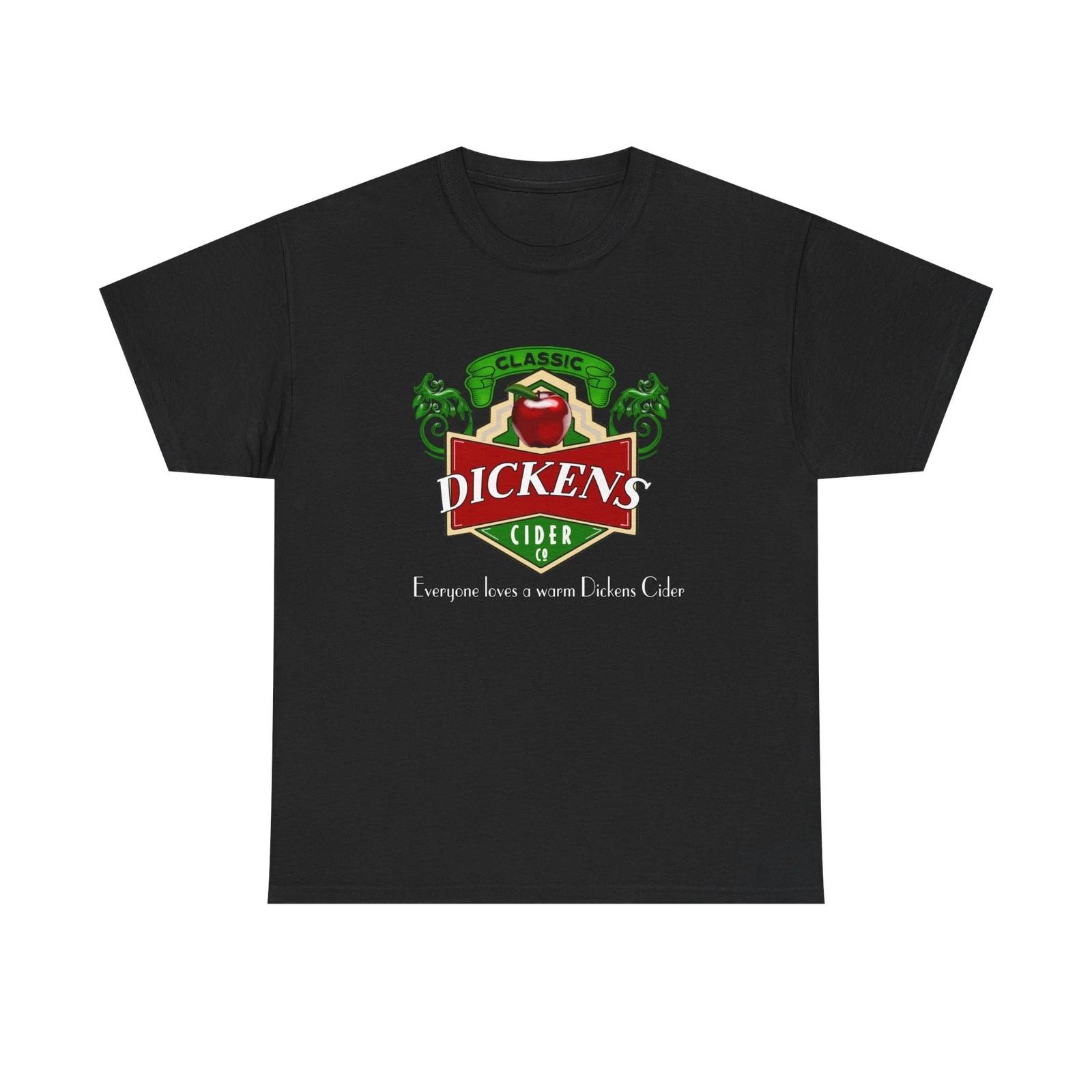 Dickens Cider Biker Tee | Motorcycle Humor, Vintage Moto Logo M