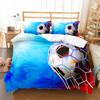Soccer Duvet Cover Set King Queen Size Sport Theme Bedding Set For Kids Boys Girls Comforter Cover With Pillowcase Bedroom Decor