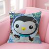 Bblue Octonauts Logo   Personalized Pillow Dust Cover Bedroom Kids Party Decoration Pillowcase Birthday Children Gift