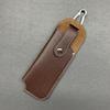 Portable Fold Knife Scabbard Tool Flashlight Belt Loop Case Holder Leather Knife Sheath Protective Cover Pocket Hunt