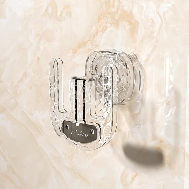 Suction Cup Shoe Rack For Bathroom Wall Mounted Hanging Organizers With Adjustable Hook