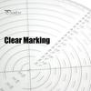 Ruler 10 Inch Clear Marking Accurate Scale Sewing Acrylic Drawing Finder Circular Plastic Template Center Measuring Tools Round