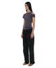 PARTIMENTO WOMEN Pwc (Set) Asymmetrical Double Layered Top_Purple