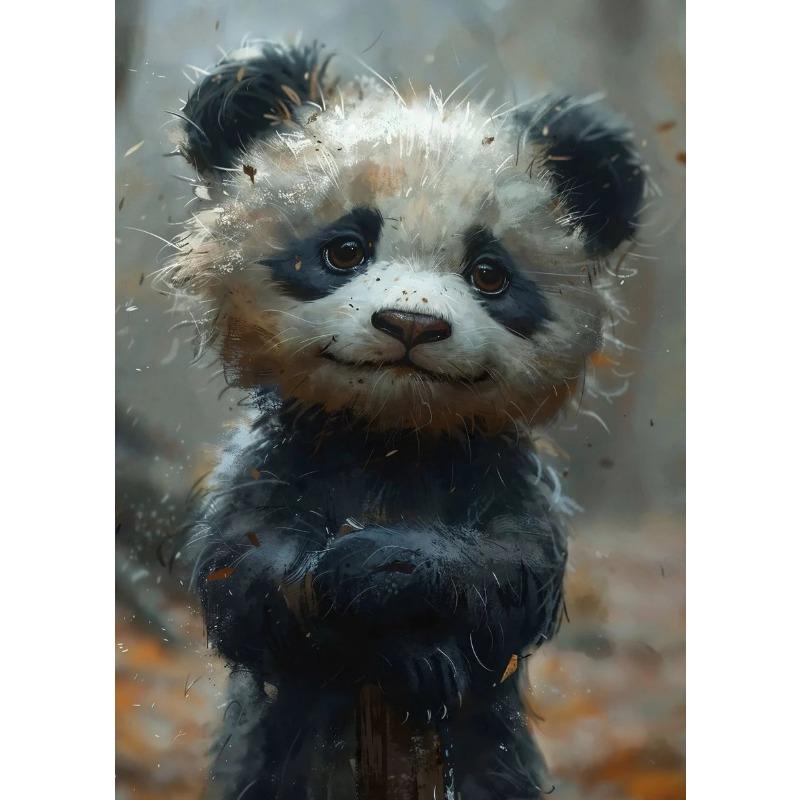 Funny Animals Vintage Painting Poster Canvas Prints Animals Cartoon Aesthetic Wall Decor Kids Room Wall Art Funny Cat Dog Decor