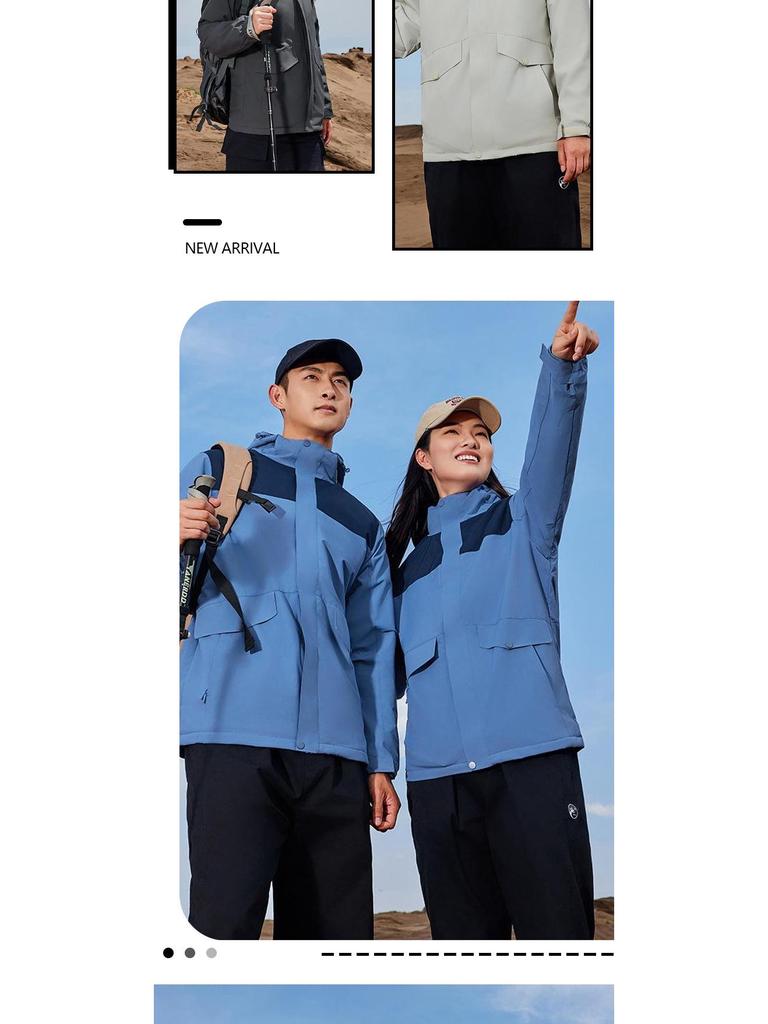 Unisex Winddichte & Waterdichte Softshell Jas met Custom Logo voor Werk, Reizen, Wandelen; Warm, Koudebestendig Buitenmateriaal