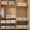 1Pcs Storage Box Drawers Fabric Foldable Boxes and Clothes Organizers of Cabinets for Bedroom Wardrobe Organization Home