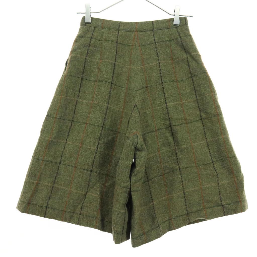 Burberrys C-TK83 Check Pattern Shorts 007A82 Brown Women Used