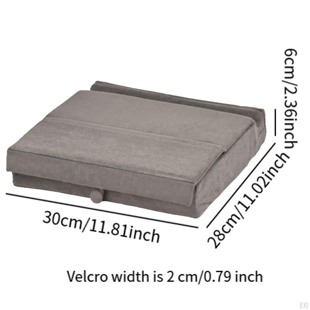 Portable Tablet Holder with Soft Pad Dock for Multi-Angle Use on Lap And Desk