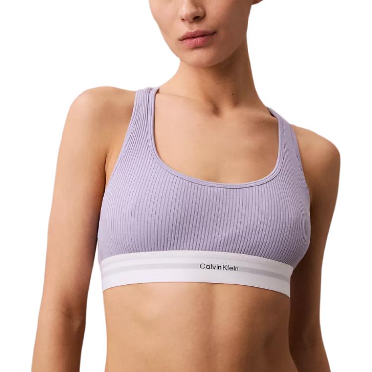 

Calvin Klein U-Shaped Comfortable Pullover Bra Women underwear Purple QF8018-541 S