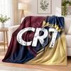 Cristiano Ronaldo Printed Flannel Blanket Warm Comfort Bed Throw For Indoor Home Decoration