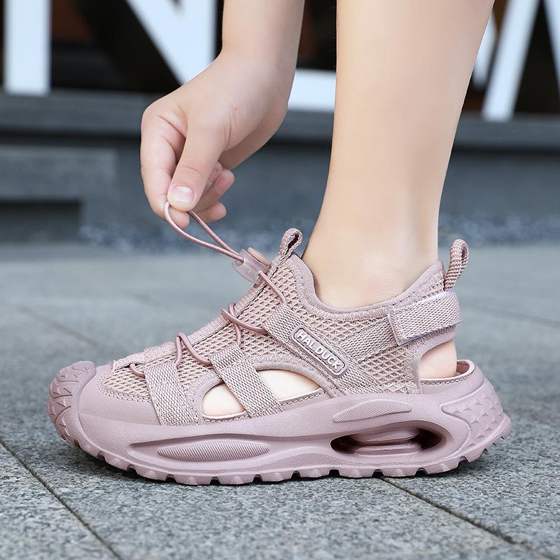 2026 summer new boys sports sandals comfortable and lightweight mesh breathable boys running classmates