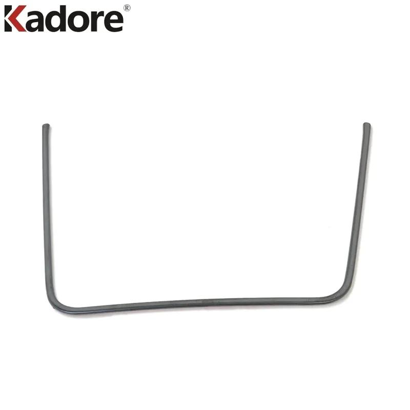 For Kia Rio 4 X-line 2018  Stainless Steel Car Center Console Storage Box Frame Cover Trim Interior Mouldings Accessories