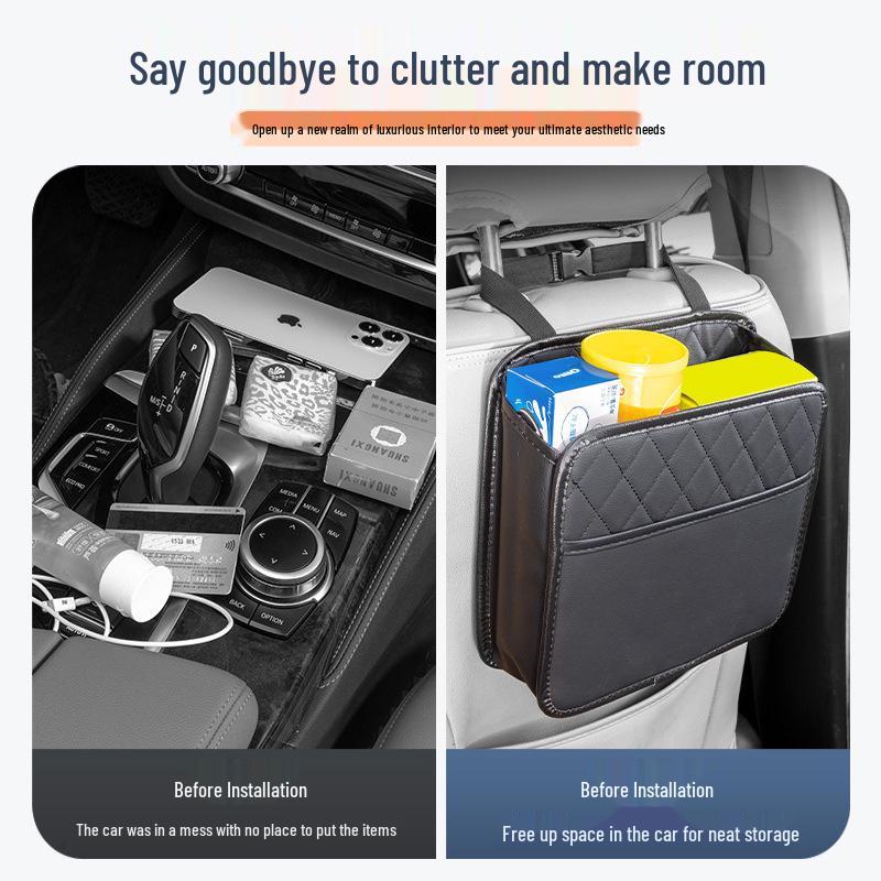 Car Seat Back Multifunctional Organizer Storage Bag