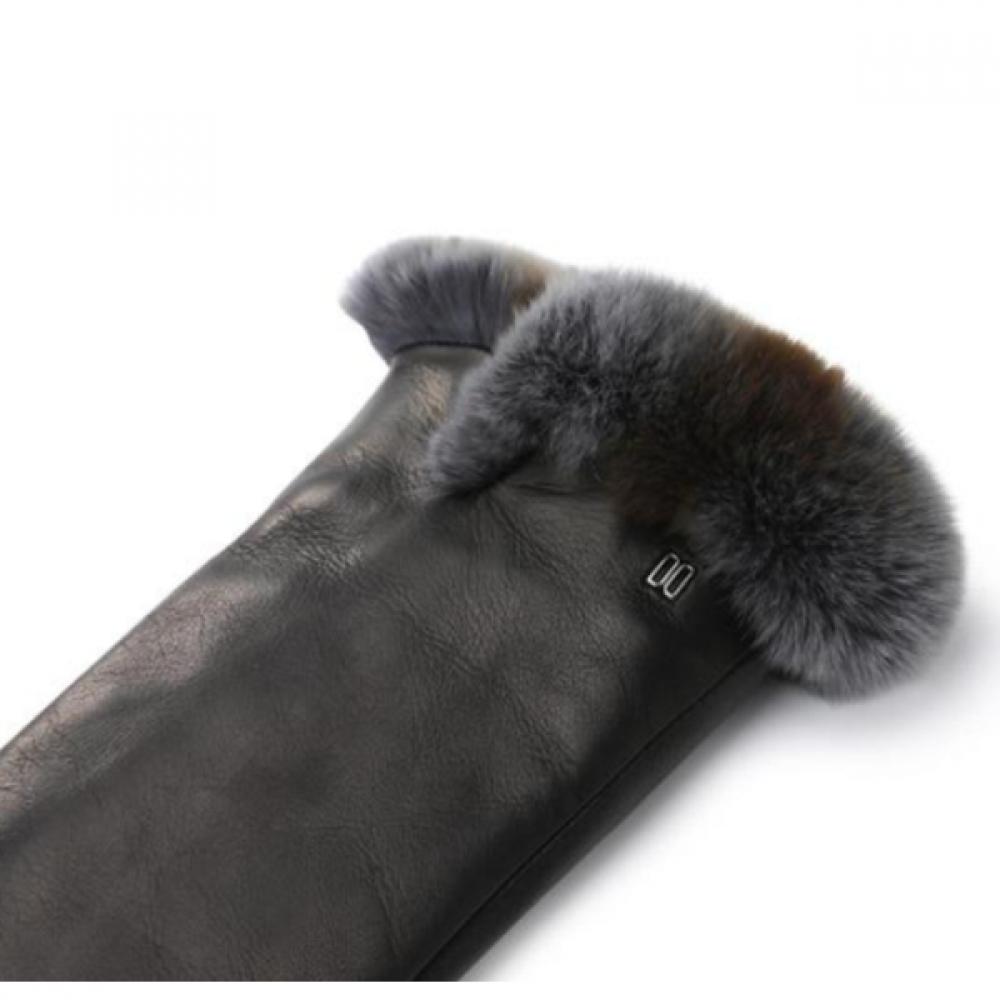 DakS Women S Black Rexpearl Leather gloveS Dcgv9f276bk