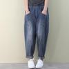 Summer Women's Clothing New Korean Ladies Thin Jeans Women's Pants Loose Slim Looking