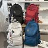 Schoolbag backpack design sense niche students junior high school students large capacity Japanese Korean version schoolbag cool fashion backpack 