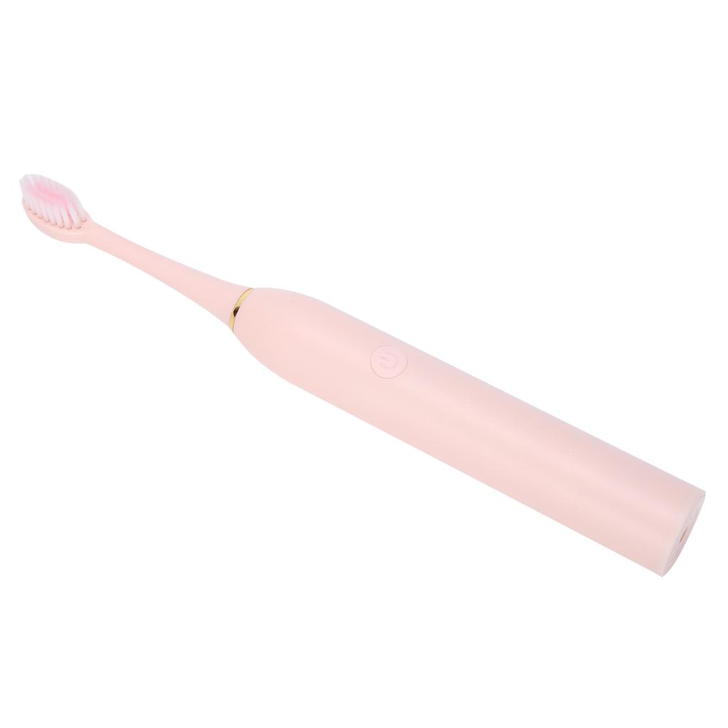 Spazzolino Elettrico Ricaricabile da Viaggio Portatile Sonic Cleaning Toothbrush Strumento per la Cura Orale Rosa