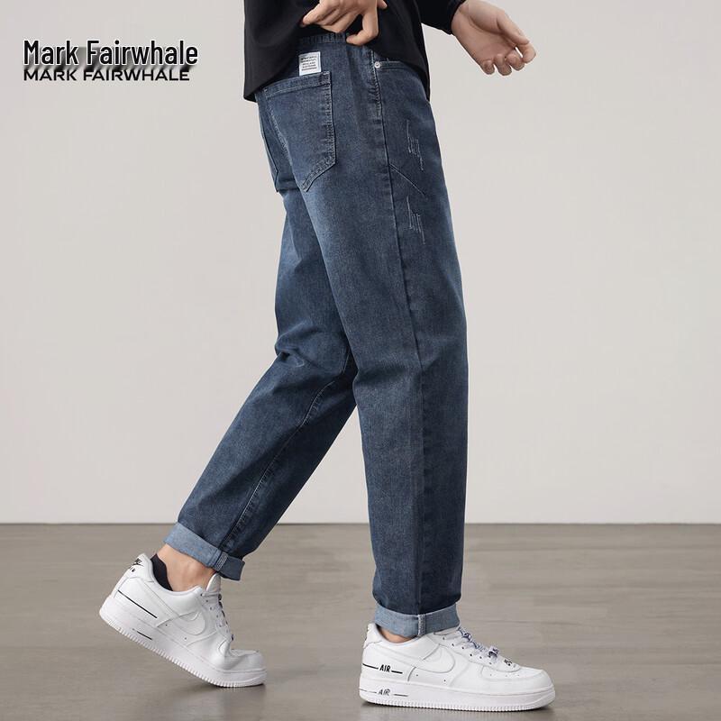 

Mark Fairwhale Men s Loose Straight Fit Denim Jeans 28