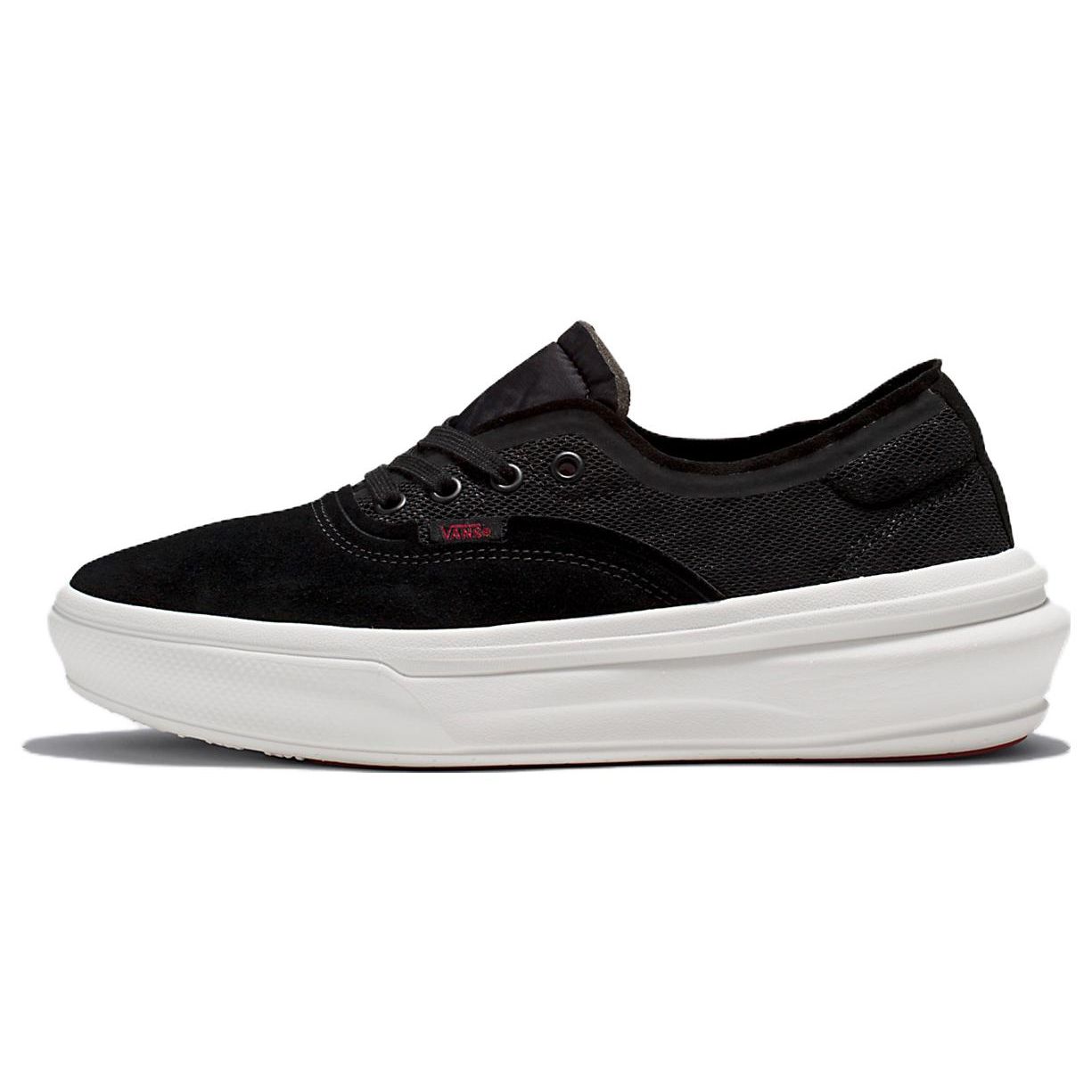 Vans Authentic Overt CC Unisex Black White Suede VN0007NVBZW 38.5