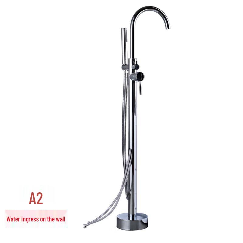 Handun Luxury Floor-Standing Bathtub Faucet with Hand Shower