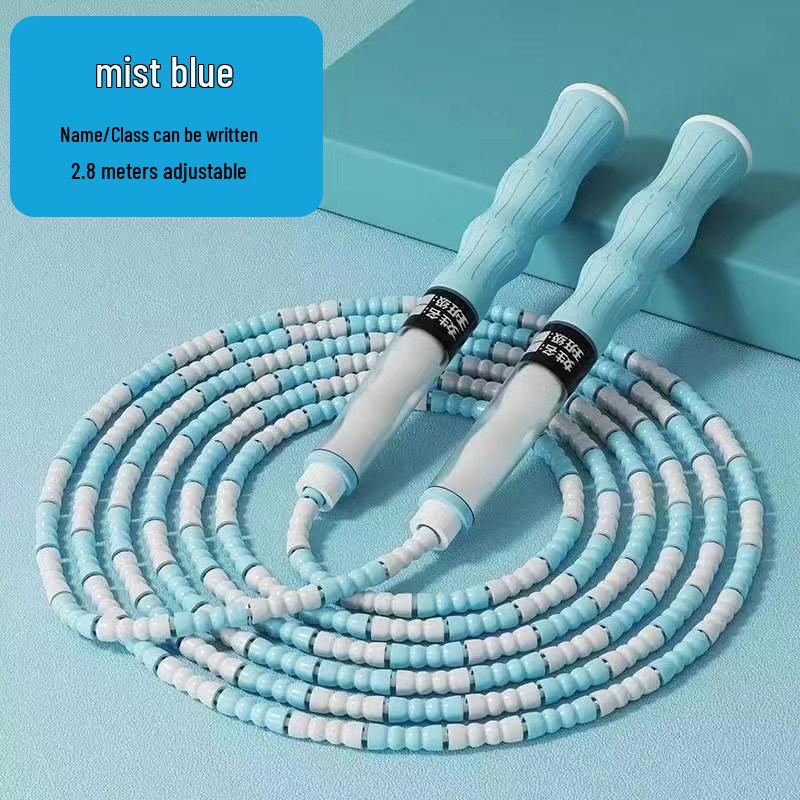 Adjustable Soft Bamboo Jump Rope for Kids - Perfect for Beginners & Students