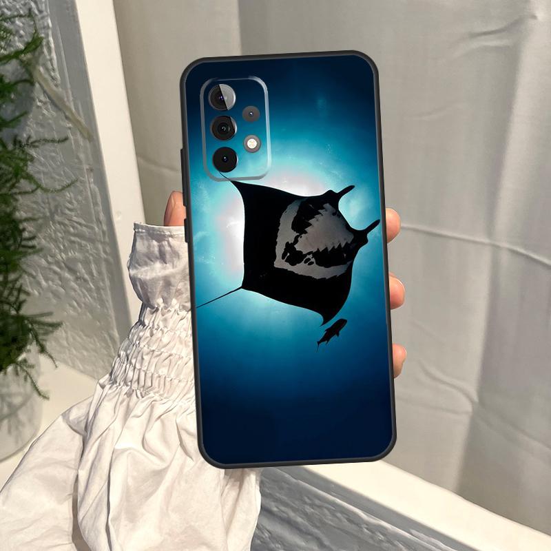 

Animal Manta Ray Case For Samsung Galaxy A15 A35 A55 A54 A34 A14 A13 A23 A33 A53 A52 A32 A12 A56 A36 A16 A17 Samsung A32 5G