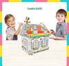 DIY Cardboard House Model for Kids: Creative Early Education Puzzle Toy (Ages 3-6)