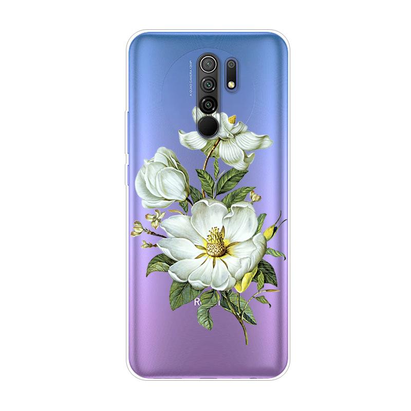 For Coque Redmi 9 Case Transparent Soft TPU silicon Phone Cover For Xiaomi Redmi 9 Case Redmi9 Clear Fundas For Redmi 9 6.53"