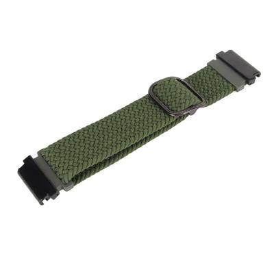 Nylon Woven Watch Strap Adjustable Buckle Wristband Replacement Sports Watch Band for Fenix 7 6 5