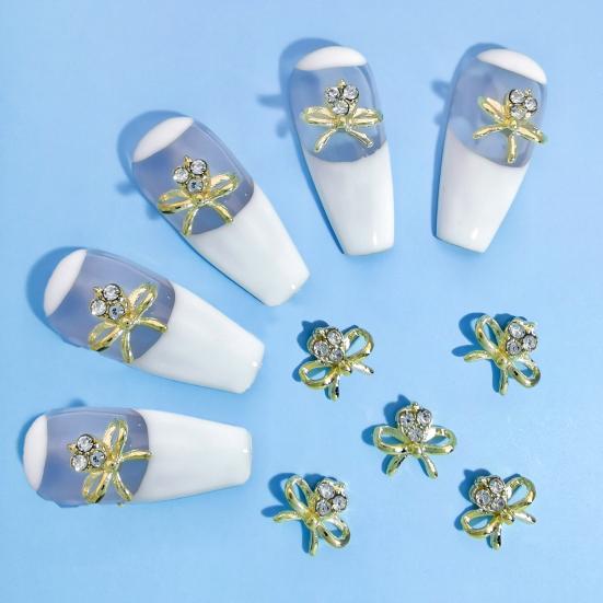 Schöner Nagelschmuck, dekorative Paste, einfach Nagelschönheit