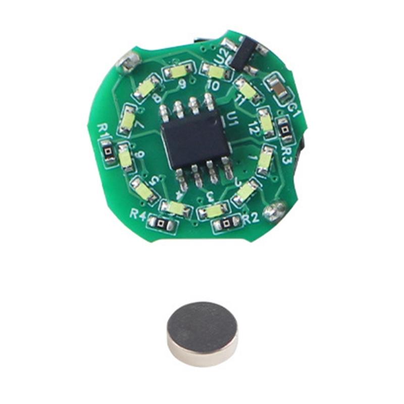 Energy Efficient 3V LED Light Board with Magnetic Switches for Cabinet and Drawer Illumination for Electronic Hobbyists