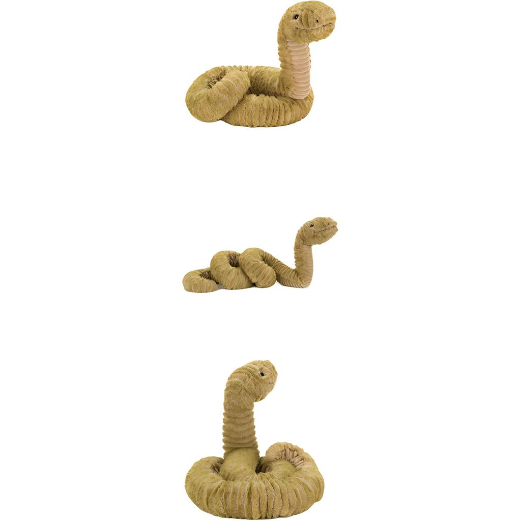 Jellycat Amphibious & Crawling Series Gliding Snake Fun Animal Doll Plush Doll Sitting Position 50cm