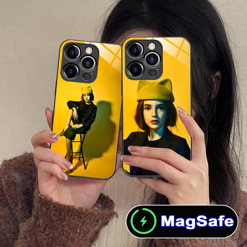 Julia Butters Mobile Cell Phone Case for iPhone 17 16 15 14 13 12 11 Air Pro Max Plus Mini MagSafe Glass Colorful Cover Luxury
