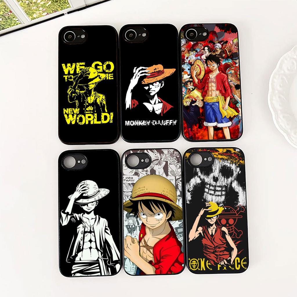 For Apple iPhone 16 14 15 Plus 11 Pro Max 16E ProMax + 16Plus 15+ 14+ Phone Cover Soft Case Portgas D Ace One Pieces Luffy
