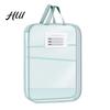 Transparent Stationery Bag Mesh Zipper Pouch File A4 Letter Size 3-Layer Quality Storage Case with Handle Document Organizer for School Travel Office