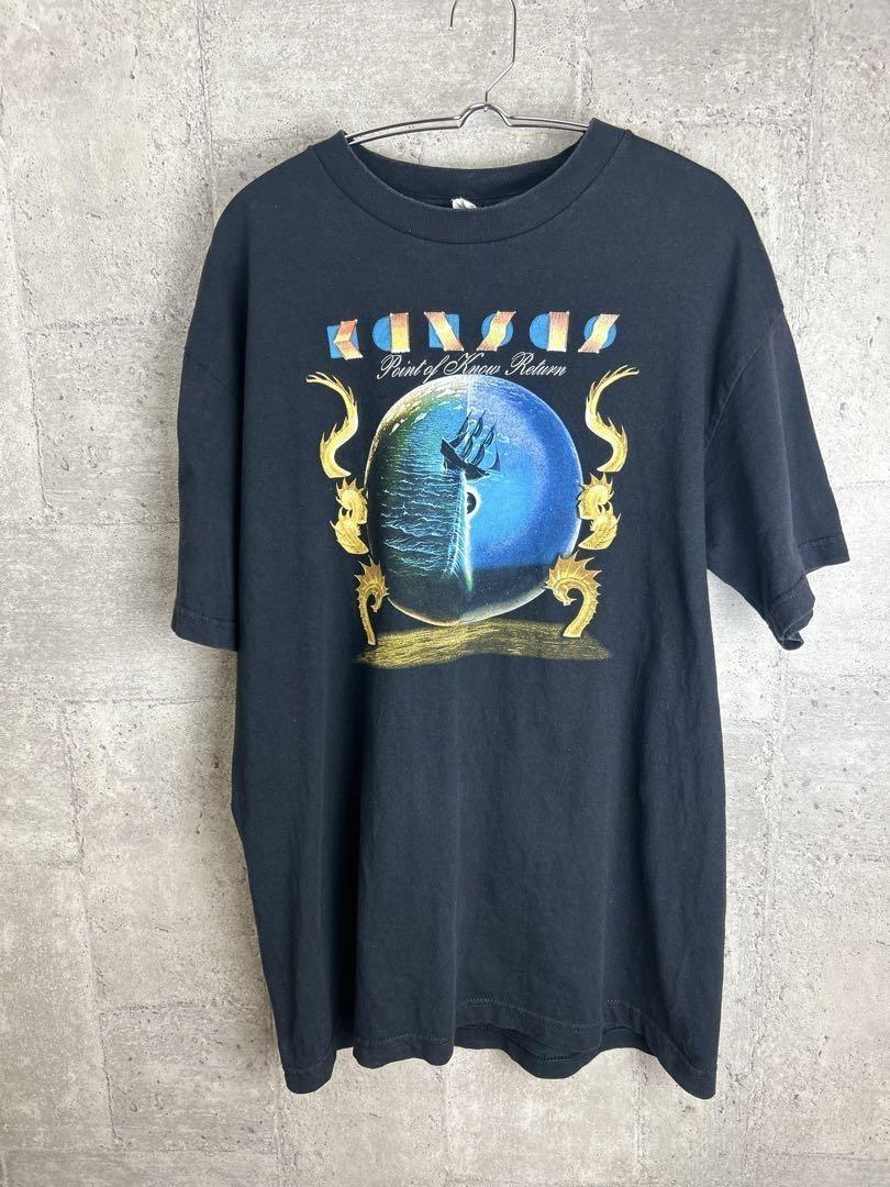 Kansas Band T Shirt Black Color Reprint Gift For Men Women AN51832 L